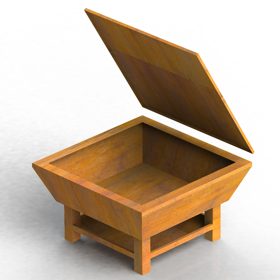 Custom Corten Steel Fire Pits Geelong Metal